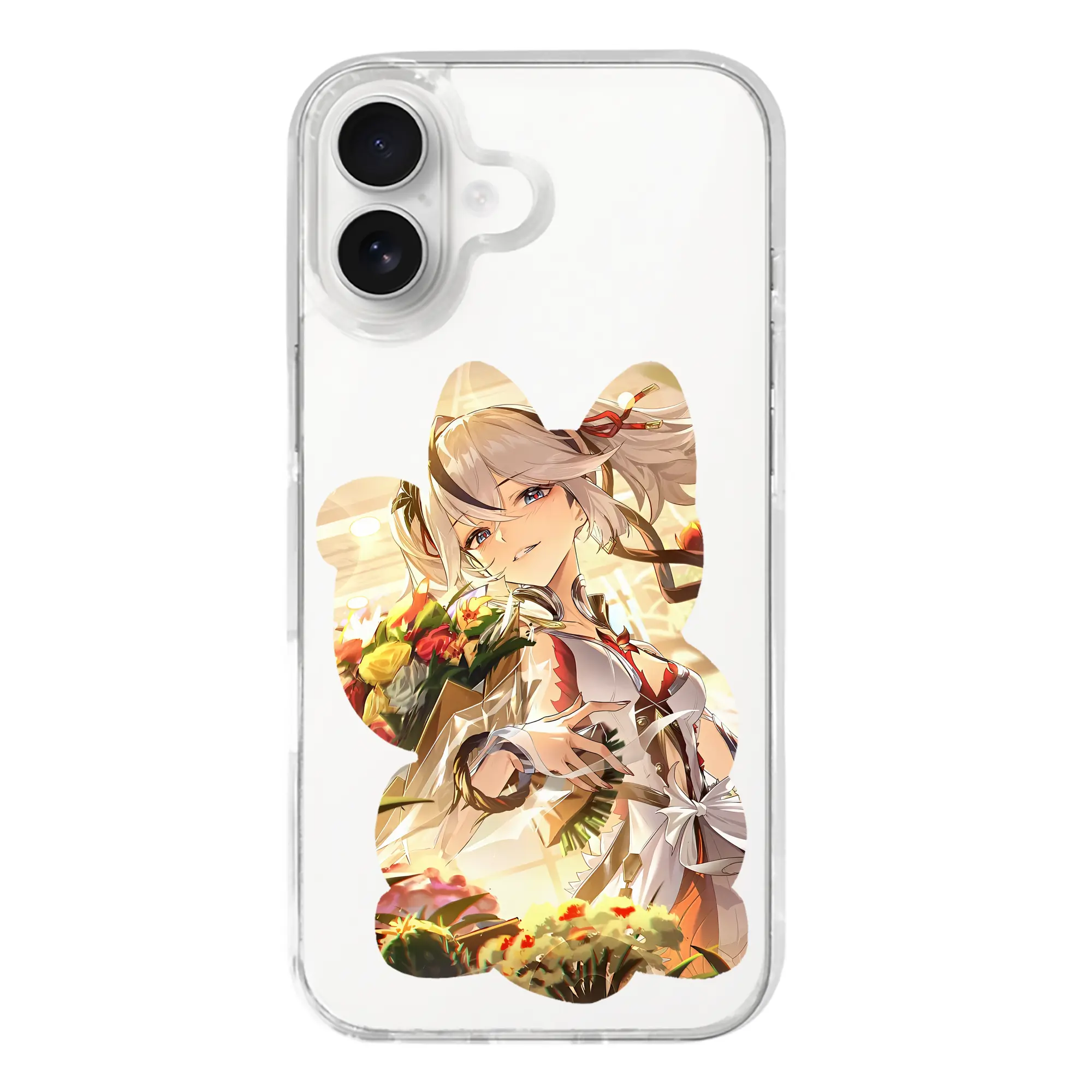 鳴潮 グッズ ツバキ - iPhone 17シリーズ 透明スマホケース – 薄型・耐衝撃・精密フィット保護カバー